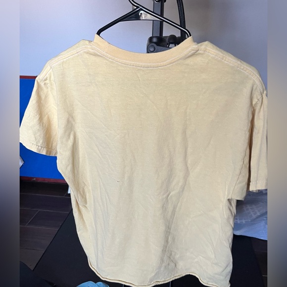 Brandy Melville Light Yellow 'Honey' Tee - Picture 2 of 3